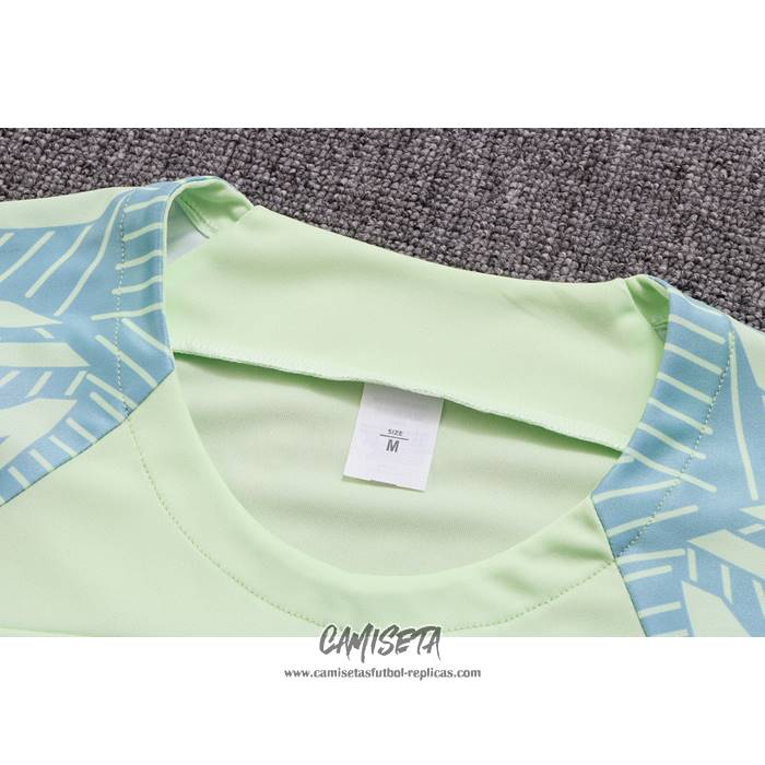 Chandal del Brasil 2022-2023 Manga Corta Verde - Pantalon Corto